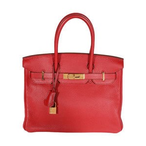 Hermes Rouge Casaque Togo Birkin 30 GHW